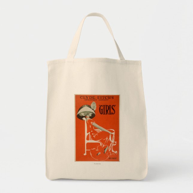 Bolso De Tela La mejor comedia de Clyde Fitch, el teatro "Chicas (Frente)