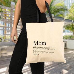 Bolso De Tela La mejor definición de mamá del mundo