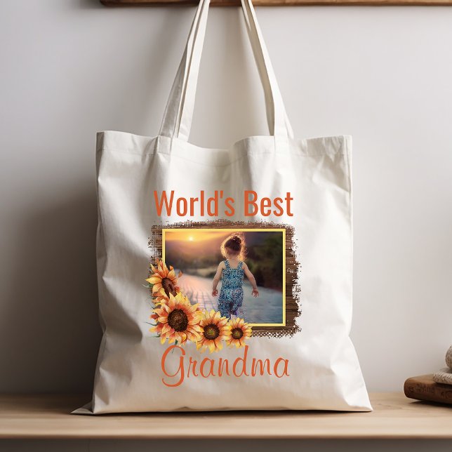 Bolso De Tela La mejor foto de la abuela del mundo (Subido por el creador)