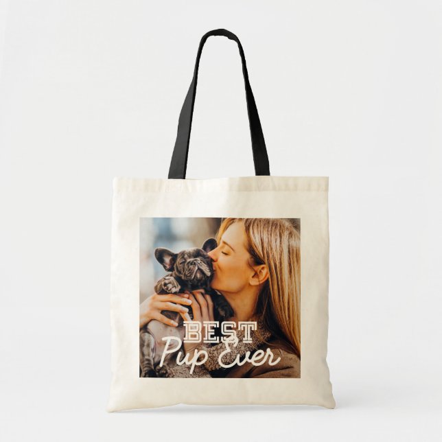 Bolso De Tela La mejor imagen moderna de Guay Stitch Mascota Pup (Frente)