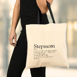 Bolso De Tela La mejor madrastra del mundo Definición de madrast