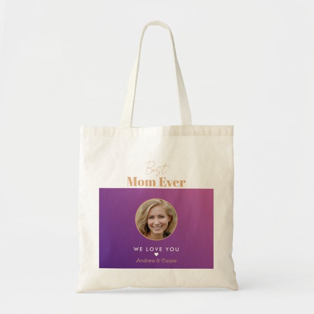 Bolso De Tela La mejor madre de todos los tiempos (Frente)