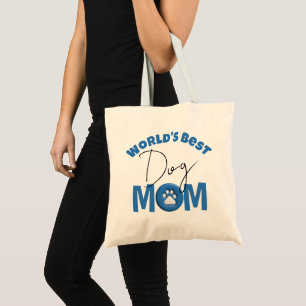 Bolso De Tela La mejor madre del perro del mundo
