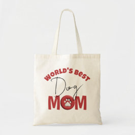 Bolso De Tela La mejor madre del perro del mundo