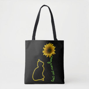Bolso De Tela La mejor madre felina jamás nacida