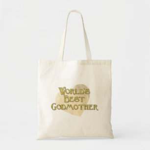 Bolso De Tela La mejor madrina del mundo