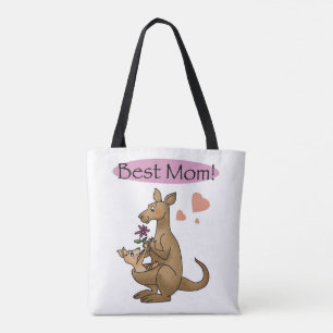 Bolso De Tela la mejor mamá (canguro) - el día de madre