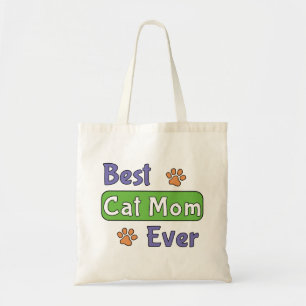 Bolso De Tela La mejor mamá de gatos de todas