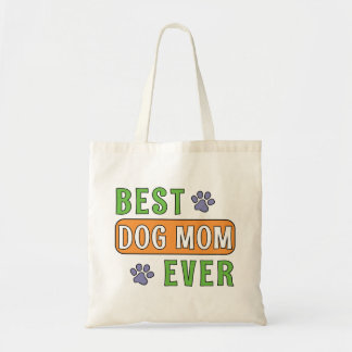 Bolso De Tela La mejor mamá de perros del mundo   
