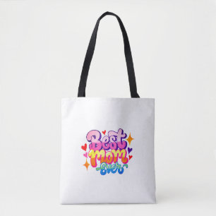 Bolso De Tela La mejor mamá del mundo (Estilo 1)
