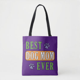 Bolso De Tela La mejor mamá del perro
