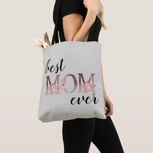 Bolso De Tela La mejor tipografía floral de la historia del MOM