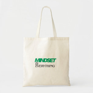 Bolso De Tela La mentalidad lo es todo, Inspirador, Motivacional