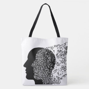 Bolso De Tela La Mente de la Música