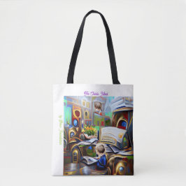 Bolso De Tela La mente del niño - Artista - Tote B de la Fundaci