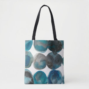Bolso De Tela La Mer - círculos