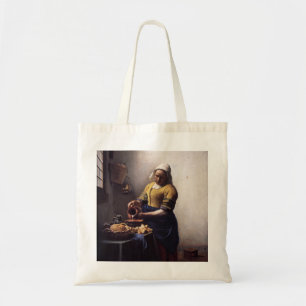 Bolso De Tela La Milkmaid de Johannes Vermeer