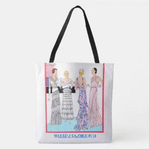 Bolso De Tela La moda de la mujer hermosa 1931