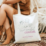 Bolso De Tela La moderna fiesta de la bachillerato de la vaca co<br><div class="desc">Bachelorette de la moderna costera</div>