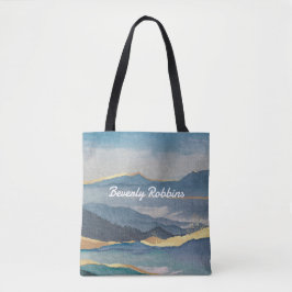 Bolso De Tela La montaña dorada personalizada