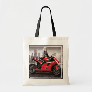 Bolso De Tela La motocicleta de Marilyn