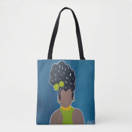 Bolso De Tela La mujer afroamericana Tote Bag