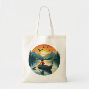 Bolso De Tela La mujer en el barco