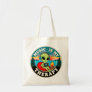 Bolso De Tela La música es mi terapia