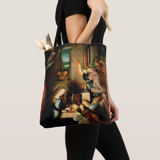 Bolso De Tela La Natividad 1495 (Detalle)