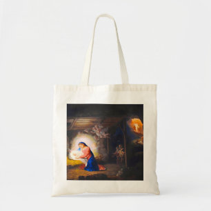 Bolso De Tela La Natividad de Cristo
