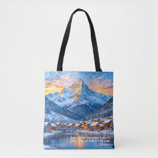 Bolso De Tela La Navidad es paciente