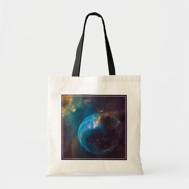 Bolso De Tela La Nebulosa Burbuja, Ngc 7635. (Frente)