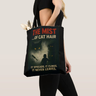 Bolso De Tela La Niebla del Terror del Pelo de Gato Parodia
