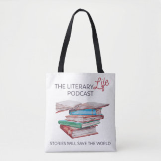 Bolso De Tela La opción 2 del Tote literario de vida
