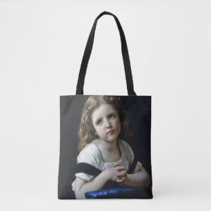 Bolso De Tela La oración, Bouguereau