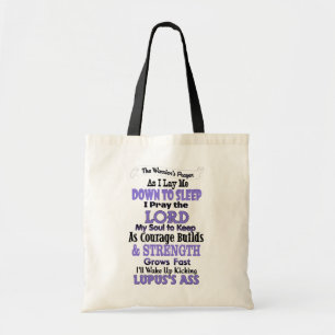 Bolso De Tela La oración del guerrero Lupus