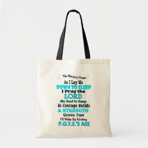 Bolso De Tela La oración del guerrero P.O.T.S.