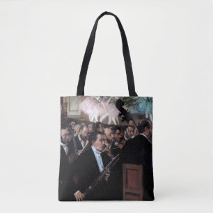 Bolso De Tela La orquesta de la ópera, Edgar Degas