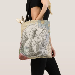 Bolso De Tela La oruga de la maravilla de Alicia: Tenniel origin