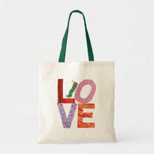 Bolso De Tela La oruga muy hambrienta   AMOR