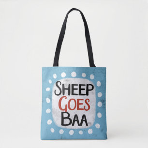 Bolso De Tela La oveja se va Baa Tote Bag