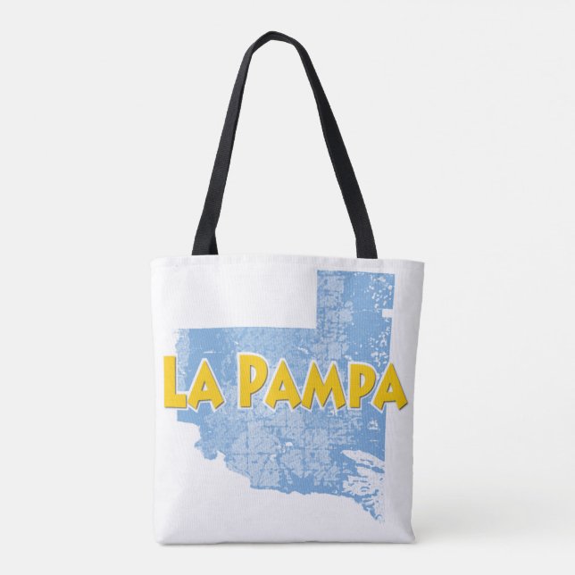 Bolso De Tela La pampa (Reverso)