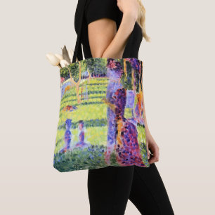 Bolso De Tela La pareja de Georges Seurat, el populismo vintage