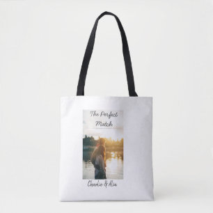Bolso De Tela La pareja perfecta boda foto moderna añadir
