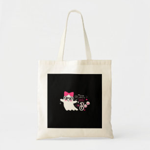 Bolso De Tela La pequeña Halloween de boo de mamá