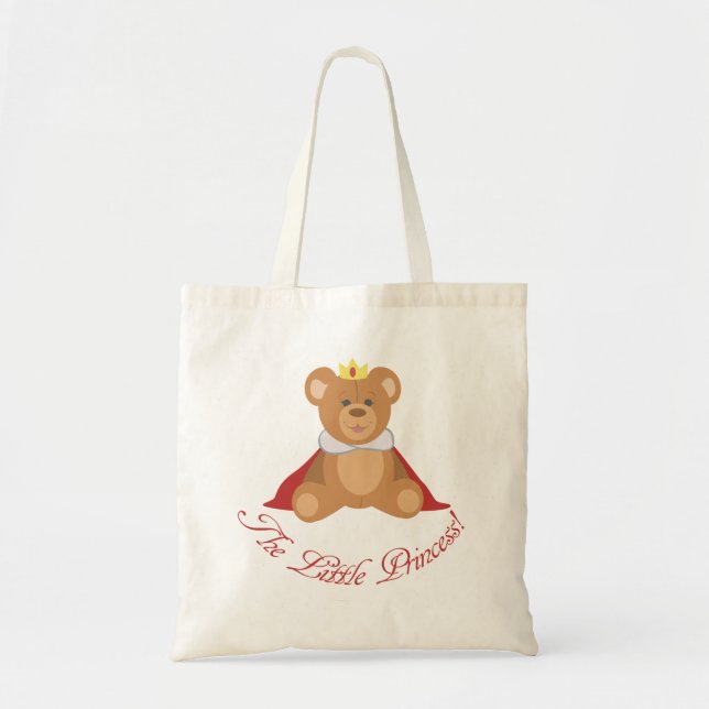 Bolso De Tela La pequeña princesa (Frente)