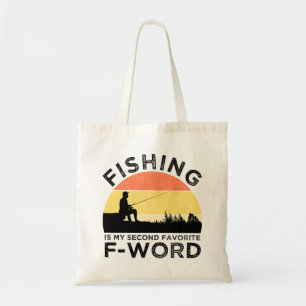 Bolso De Tela La Pesca Es Mi Segunda Palabra Favorita