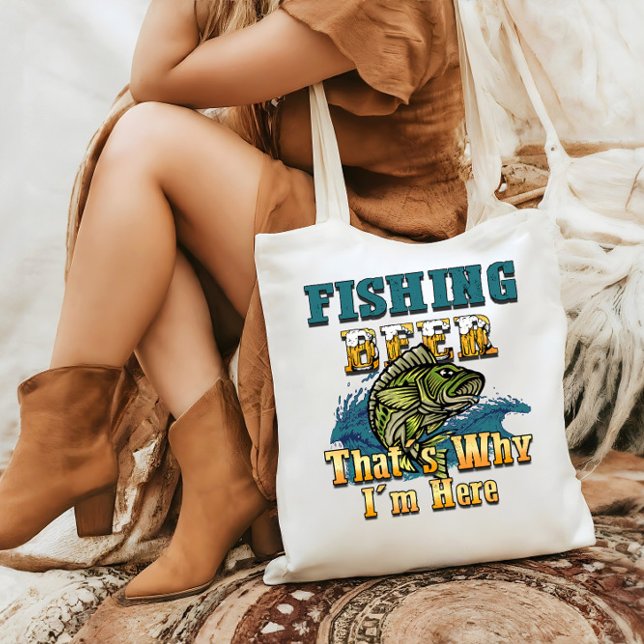 Bolso De Tela La Pesca Es Para Mí Pescado (Subido por el creador)
