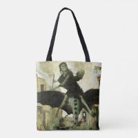 La Peste de Arnold Bocklin, Simbolismo Vintage