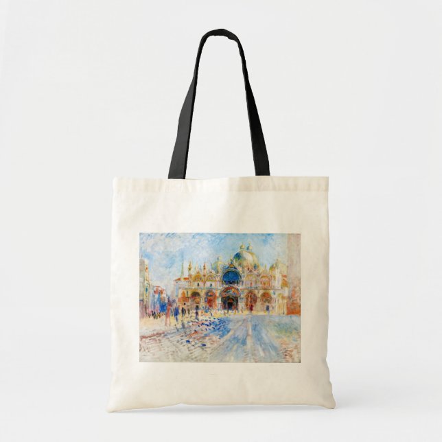 Bolso De Tela La Piazza San Marco, Renoir (Frente)